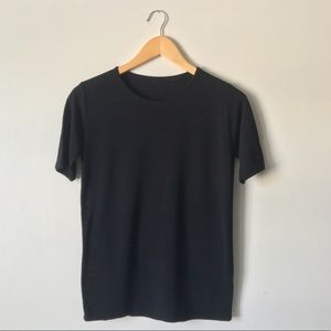 Basic black tee